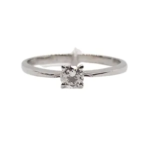 .20ct Diamond Engagement Ring 14K White Gold, Ladies’ Ring, Anniversary or Birthday Gift