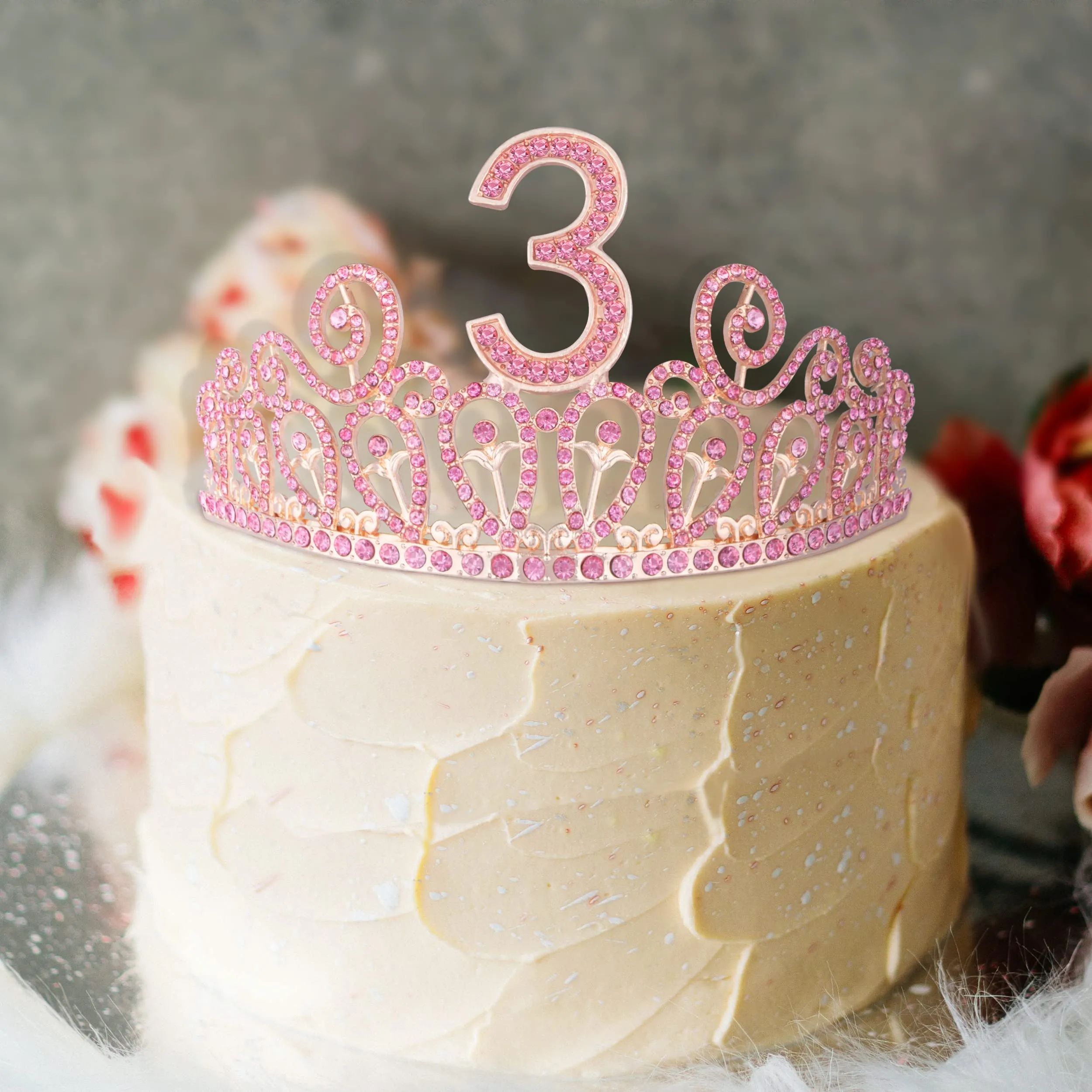 3rd Birthday, 3rd Birthday Decorations for Girls, 3rd Birthday Girl, 3rd Birthday Tiara