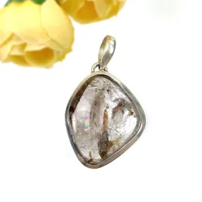 AMETHYST Gemstone 925 Sterling Silver Pendant : 16.27gms Natural Untreated Purple Amethyst Cabochon Bezel Set Pendant 2"