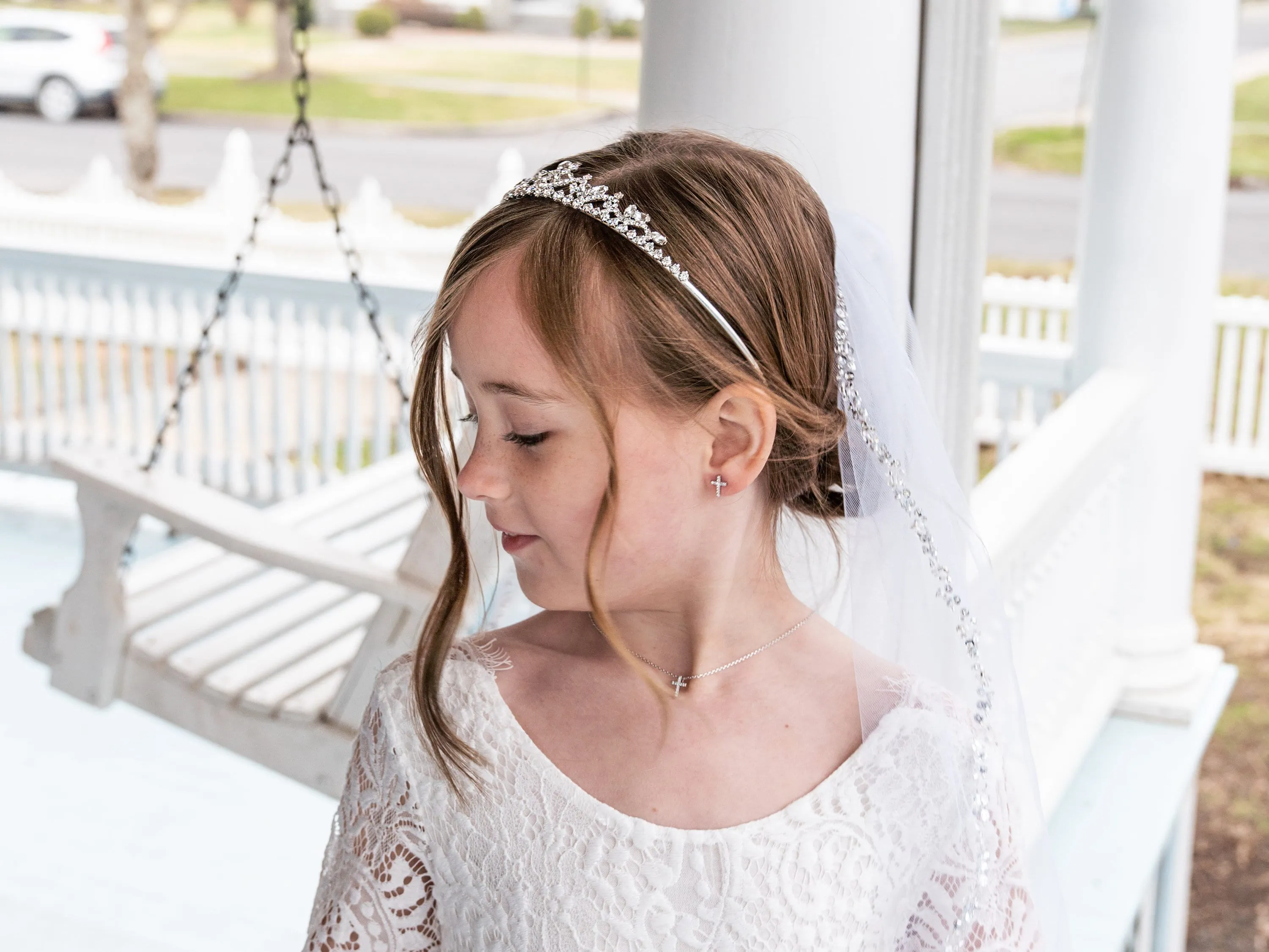 Bryce Flower Girl Tiara