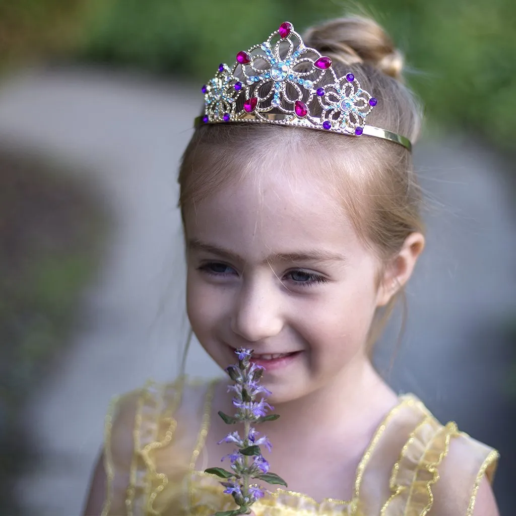Gold Bejewelled Tiara