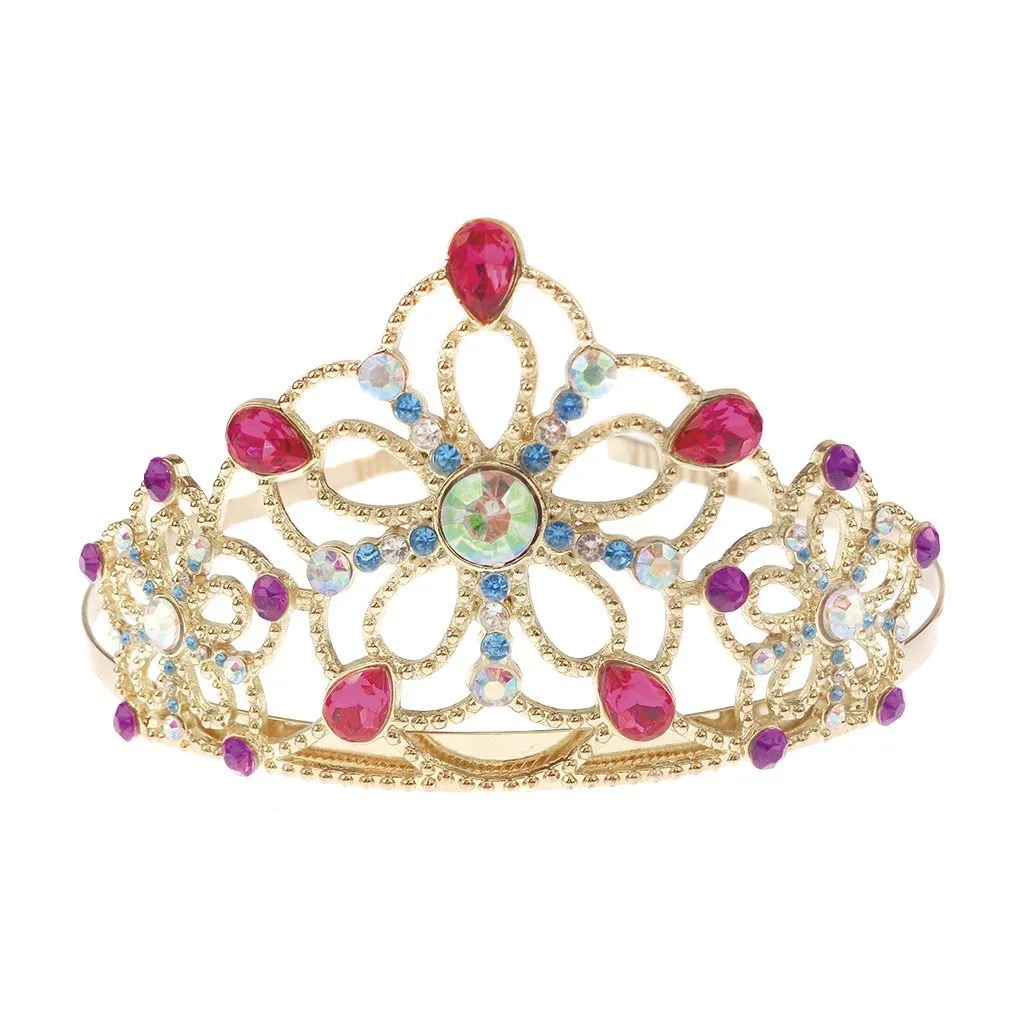 Gold Bejewelled Tiara