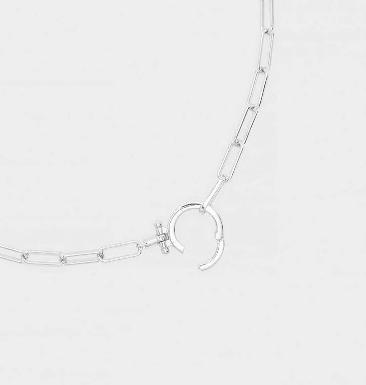 Gorjana Parker Necklace (silver)