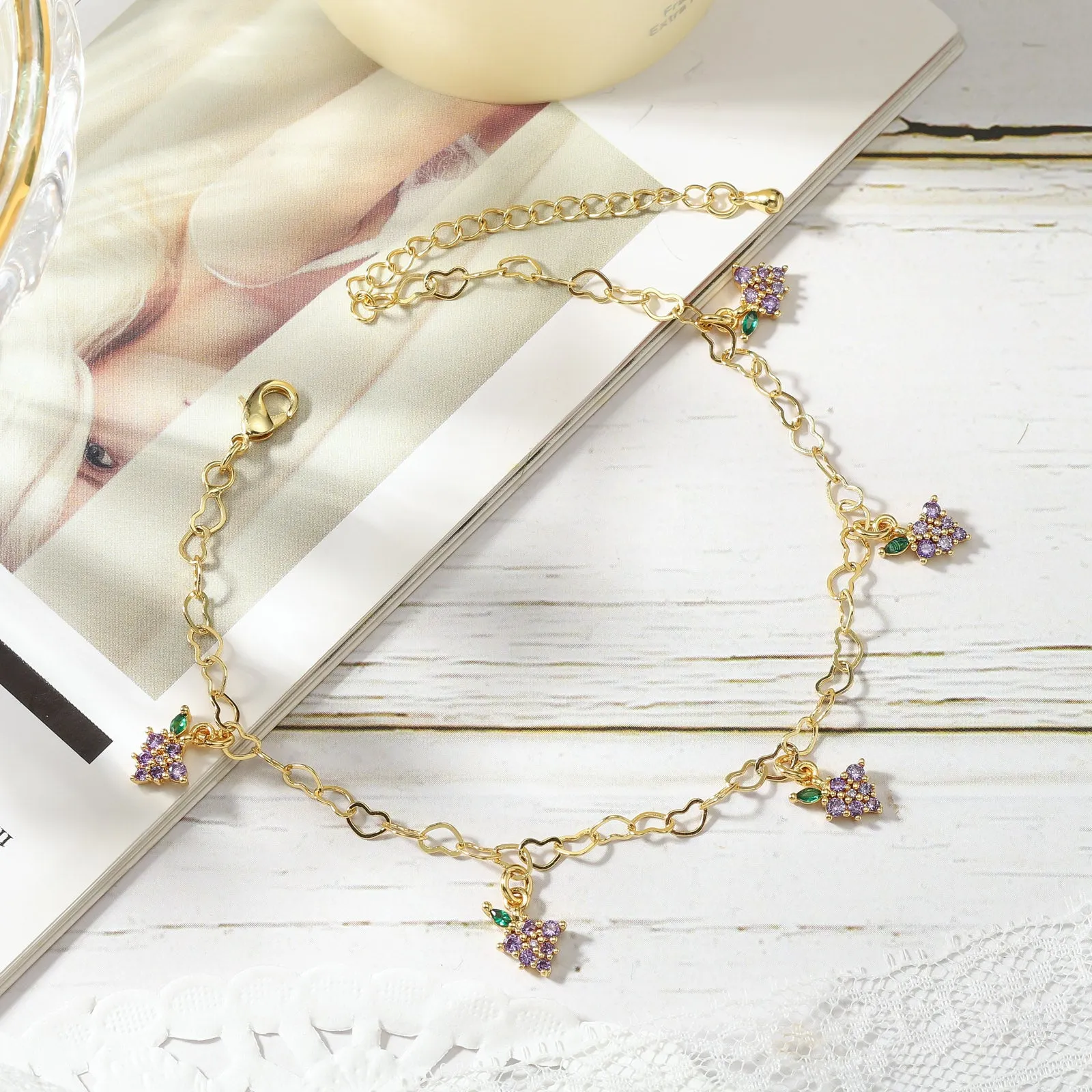 Grape Anklet