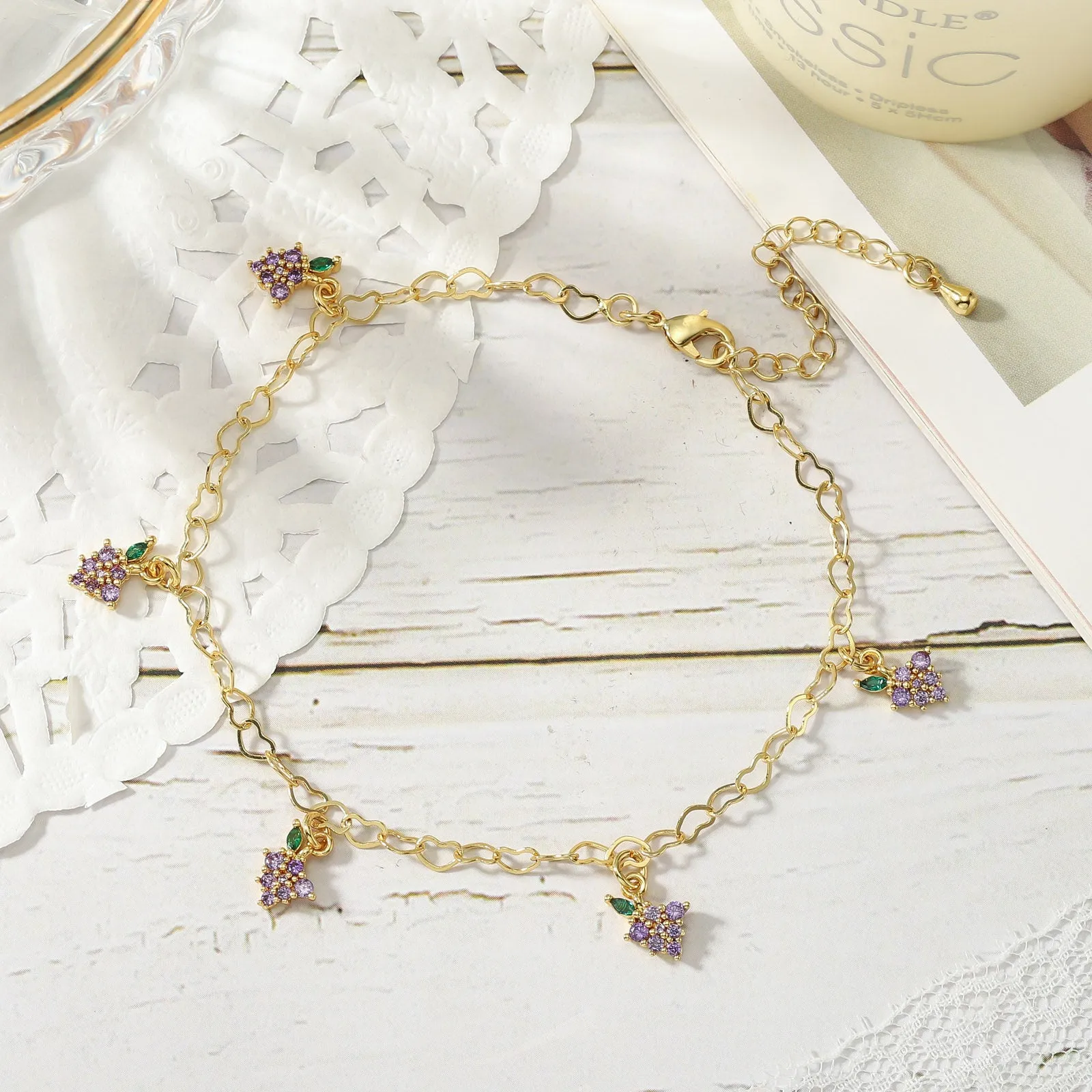 Grape Anklet
