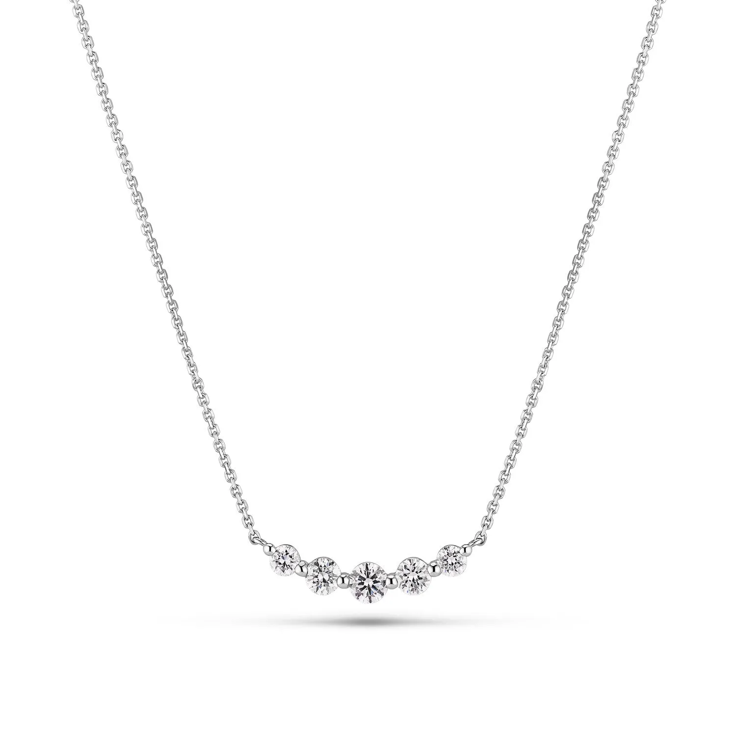 Necklace Tiara - with lab-grown diamonds