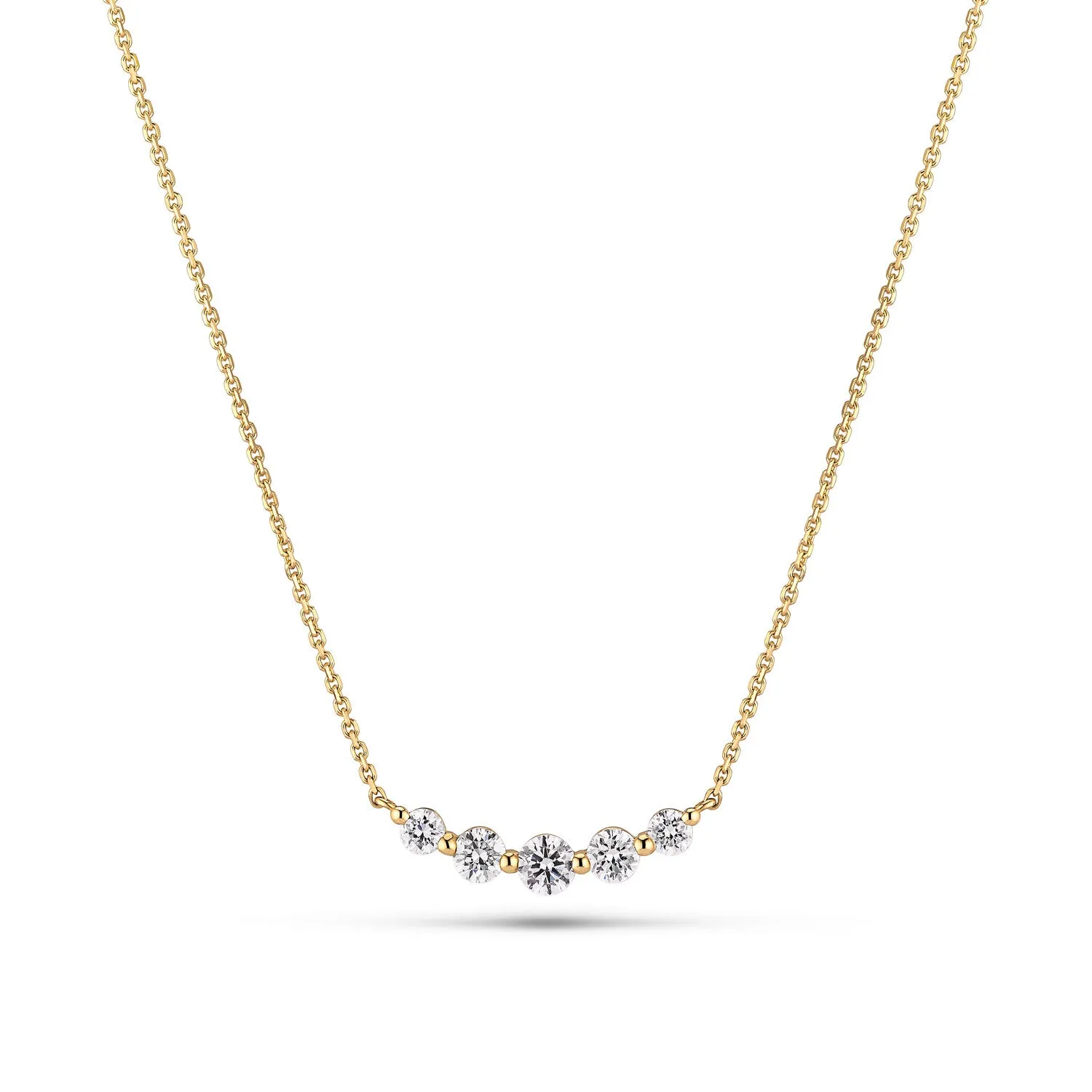 Necklace Tiara - with lab-grown diamonds