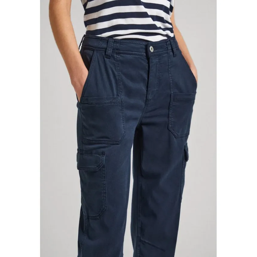 Pantalón Pepe Jeans Cargo Tiara Para Mujer