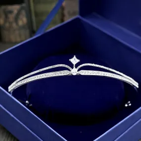 "Francine" - Wedding Cubic Zirconia Tiara